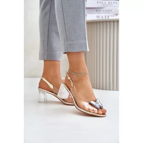  Sandale de dama D&A MR42-326 AUR 