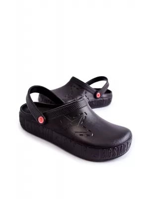 Papuci barbati BIG STAR II175001 NEGRI Pantofi Big Star