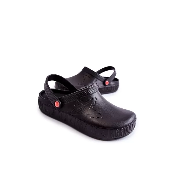  Papuci barbati BIG STAR II175001 NEGRI Pantofi Big Star 