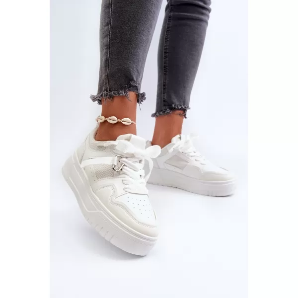  Adidași de damă BOTO MOUN 31366 ALB 