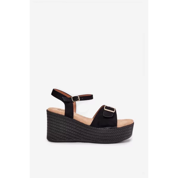  Sandale de dama BOTO LINIELLA 37365 NEGRU 