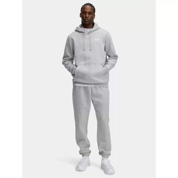  Pantaloni de trening pentru bărbați UNDER ARMOUR UA ICON FLEECE JOGGER 1373882-013 GRI 
