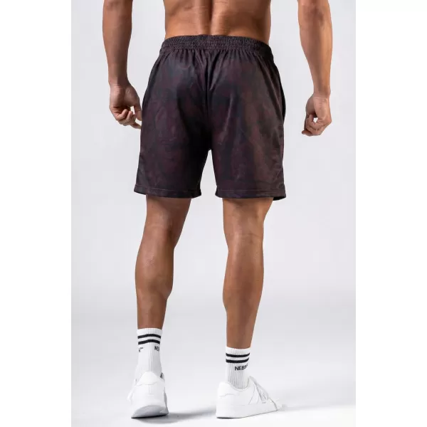  Pantaloni scurți de antrenament POWER 902 DARK BROWN CAMO Nebbia 