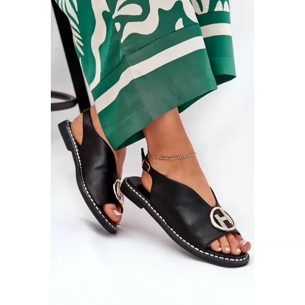  Sandale de dama BOTO ISELIRIA 35831 NEGRU 