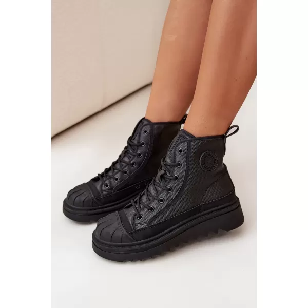  Adidași de damă BIG STAR OO274A355 NEGRI Pantofi Big Star 