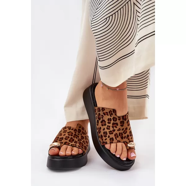  Sandale de dama BOTO SAQESSE 36267 LEOPARD 