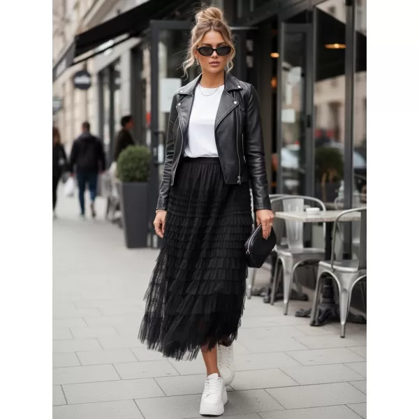  Fusta de dama DSTREET CY0421 NEGRU 