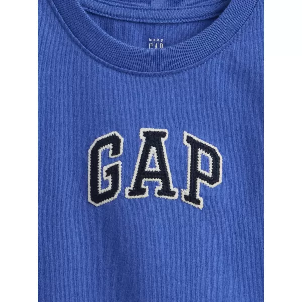  Tricou pentru copii GAP ORIGINAL LOGO TEE 779644-03 ALBASTRU ORBITOR 