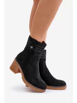 Pantofi de dama BOTO VAILIA 33844 NEGRU