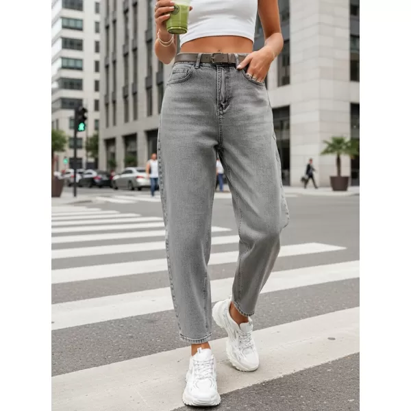  Pantaloni de dama DSTREET UY2888 GRI DESCHIS 
