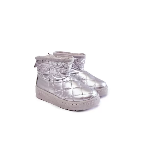  Cizme de zapada pentru copii BIG STAR KK374241 SILVER Pantofi Big Star 