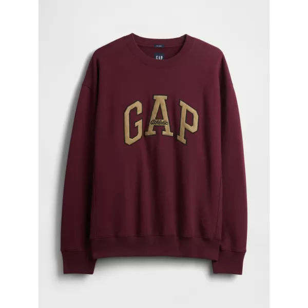 Hanorac pentru bărbați GAP LOGO SWEATSHIRT 821259-02 ROȘU TOSCAN 