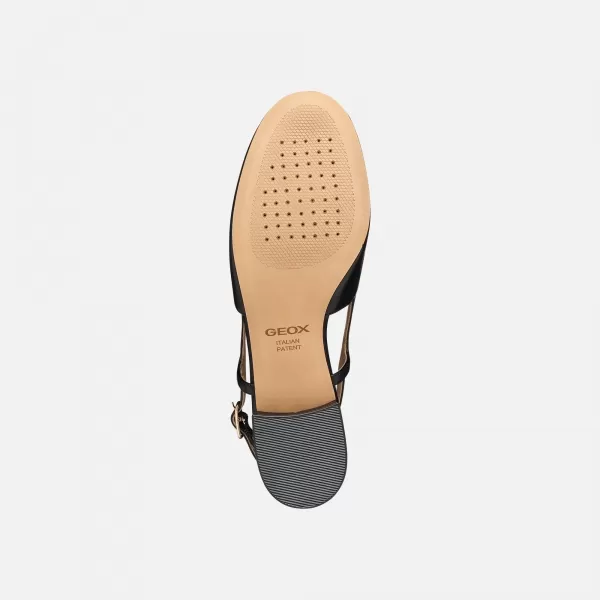  Balerini de dama GEOX VIRNILISA B G012910 NEGRU 