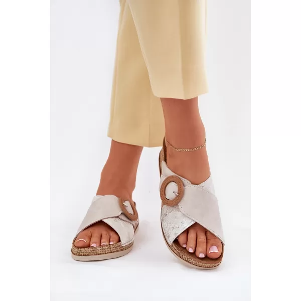  Sandale de dama INBLU RV000012 BEJ 