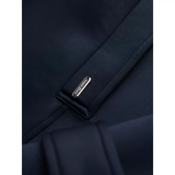  Palton pentru bărbați OMBRE OM-COLC-0144 ALBASTRU MARIN 