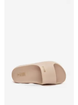 Papuci de dama BIG STAR SS274722 BEI Pantofi Big Star
