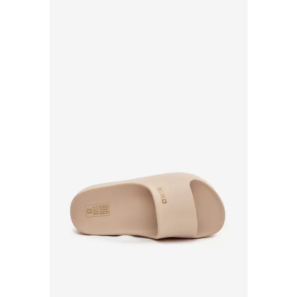  Papuci de dama BIG STAR SS274722 BEI Pantofi Big Star 