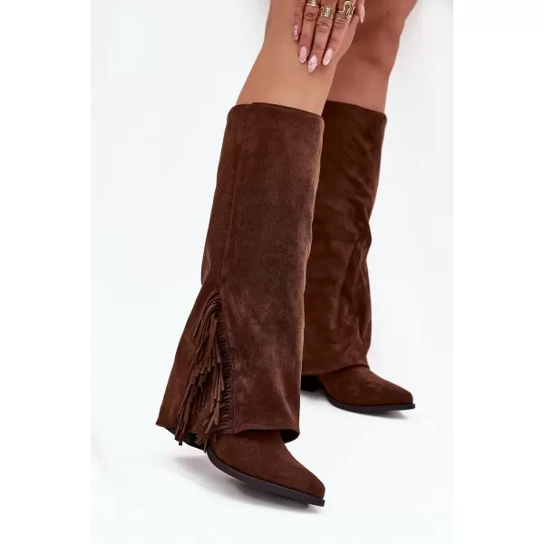  Cizme de dama BOTO ZALIA 38567 MARO 