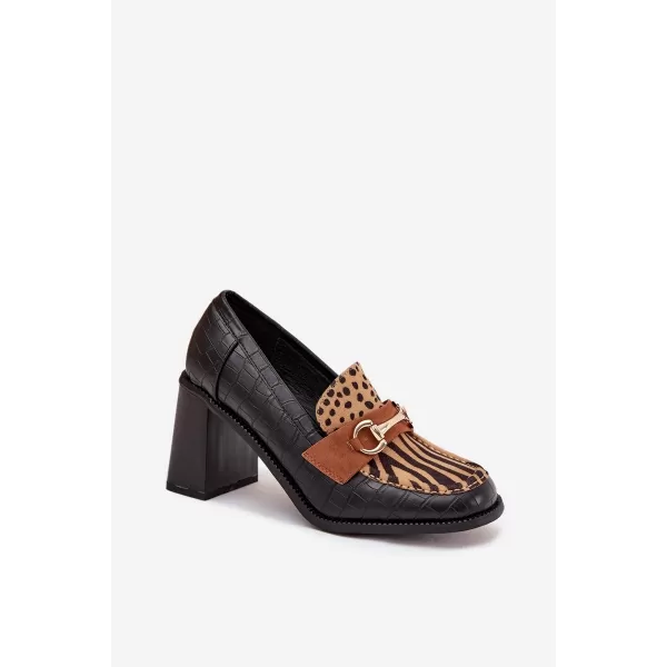 Pantofi de dama cu toc BOTO NOVELLA 39308 CĂMILĂ 