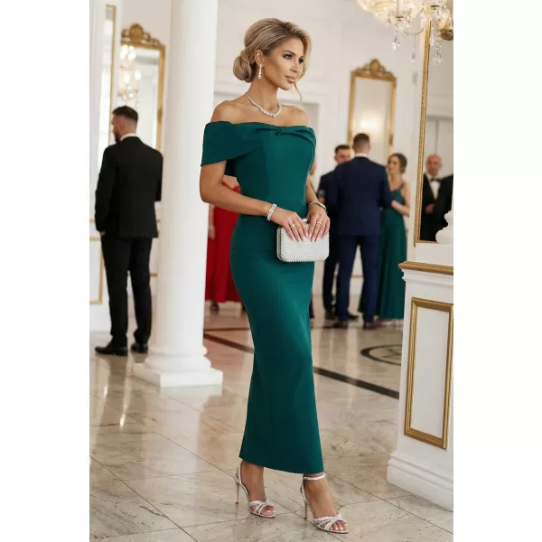  Rochie NUMOCO 644-1 VERDE STICLA 