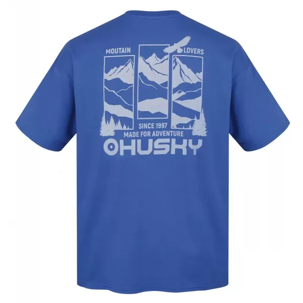  Tricou pentru bărbați HUSKY TEE VIEW M ALBASTRU 