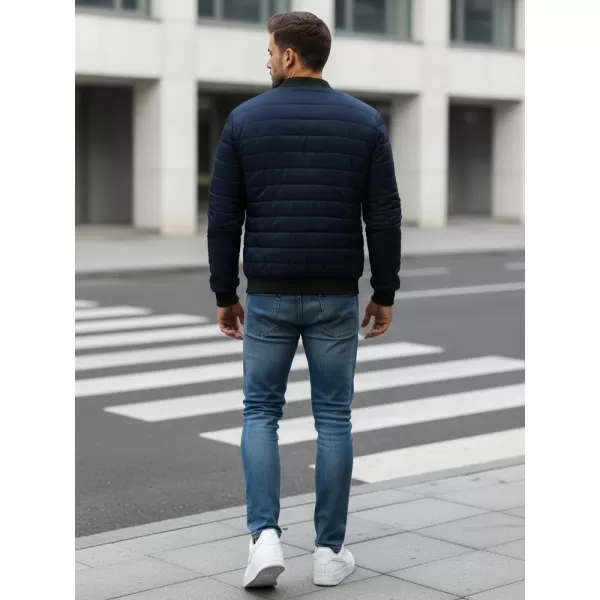  Jachetă pentru bărbați DSTREET TX2205 ALBASTRU ÎNCHIS 