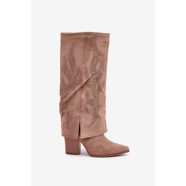  Cizme de dama BOTO IVILTA 35121 KAKI 