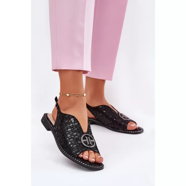  Sandale de dama S.BARSKI KV51-094 NEGRU 