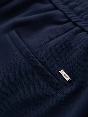 Pantaloni pentru bărbați OMBRE OM-PACP-0283 ALBASTRU MARIN