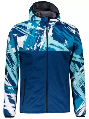Jachetă softshell premium pentru bărbați ALTISPORT VOJ/ALM039JACK01 ALBASTRU MARIN