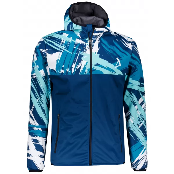  Jachetă softshell premium pentru bărbați ALTISPORT VOJ/ALM039JACK01 ALBASTRU MARIN 