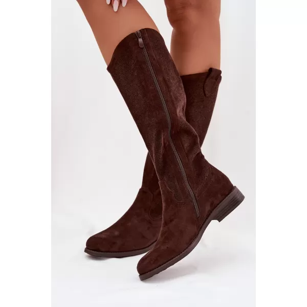  Cizme de dama S.BARSKI HY61-8022 MARO 