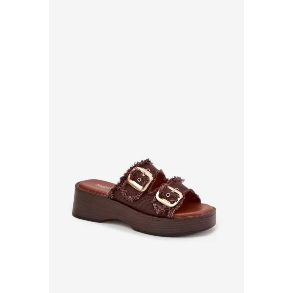  Papuci de damă BOTO RENELISSE 41325 MARO 