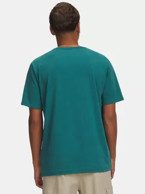 Tricou pentru bărbați UNDER ARMOUR M 60/40S ARMOR GLOBE SS 6009261-338 VERDE