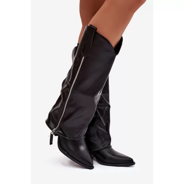  Cizme de dama BOTO PALIRA 40676 NEGRU 