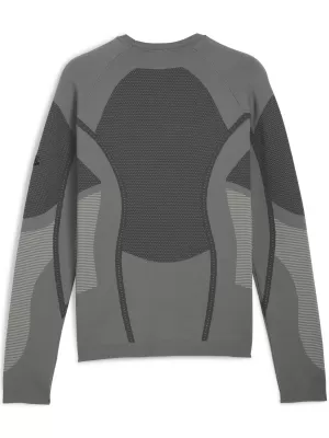 Hanorac pentru bărbați PUMA X SAN SAN GEAR KNIT LS 632549-08 GRI MIJLOCIU RECE
