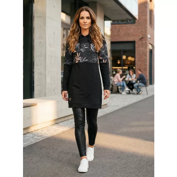  Hanorac de dama ALTISPORT HETHER NEGRU 