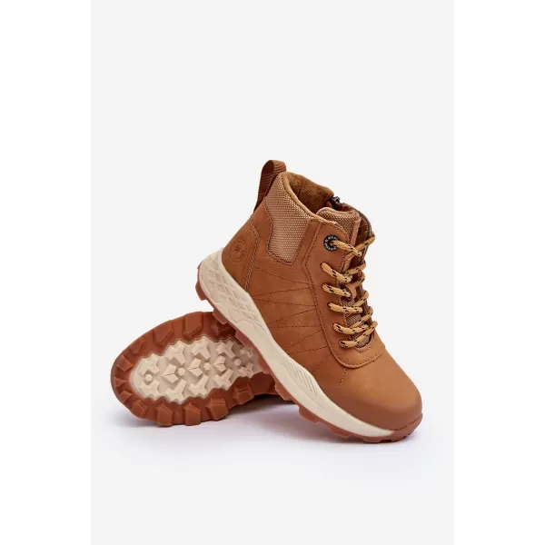 Pantofi de iarna pentru copii BIG STAR MM374202 CAMEL Pantofi Big Star 