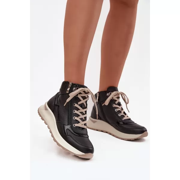  Pantofi de dama ZAZOO Z1239 NEGRU 