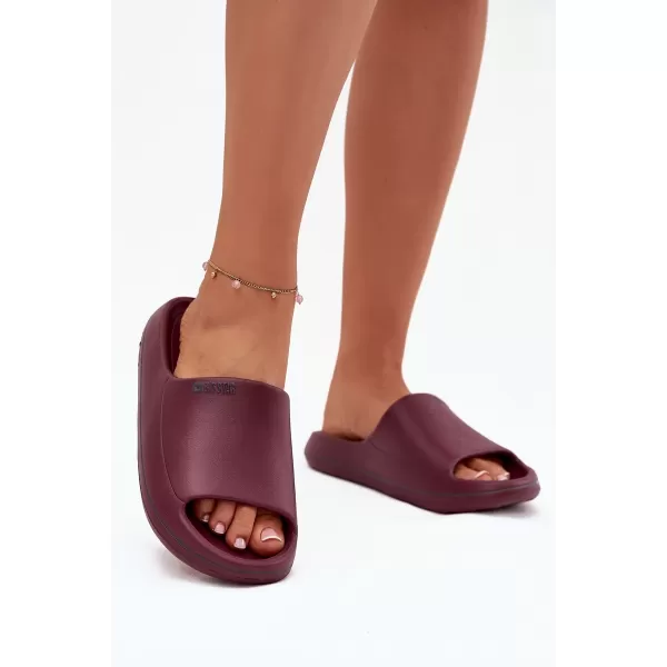  Papuci dama BIG STAR SS274422 RED Pantofi Big Star 