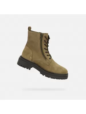 Botine de dama GEOX IRIDEA G004093 KAKI