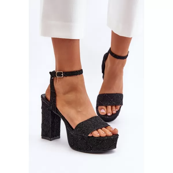  Sandale de dama BOTO ACRANA 30165 NEGRU 