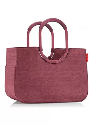 Geanta de cumparaturi REISENTHEL LOOPSHOPPER L TWIST MAROON