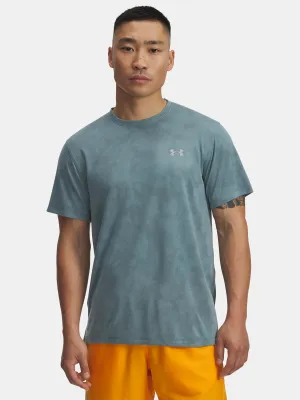 Tricou pentru bărbați UNDER ARMOUR UA LAUNCH CAMO SS 6006098-323 VERDE