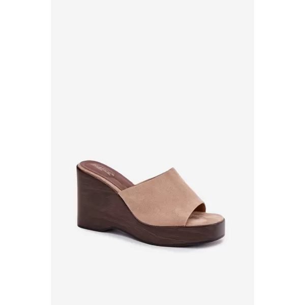  Papuci de damă BOTO RAVELIA 41346 KAKI 
