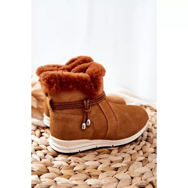  Cizme de zapada copii BIG STAR BB374058BS CAMEL Pantofi Big Star 