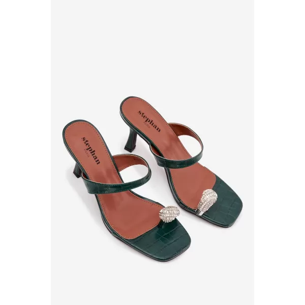  Pompe de damă cu toc BOTO LORISSA 41453 VERDE 