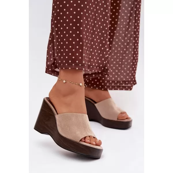  Papuci de damă BOTO RAVELIA 41346 KAKI 