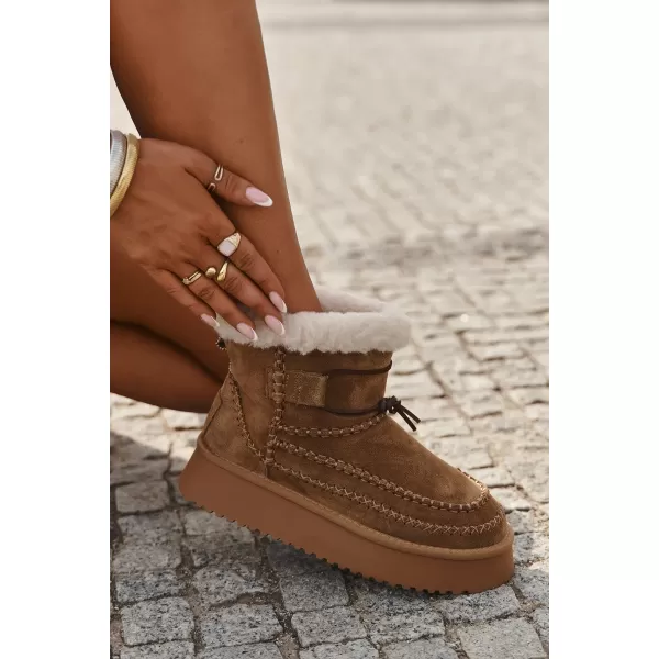  Pantofi dama BIG STAR SS274373 MARO/BEJ Pantofi Big Star 