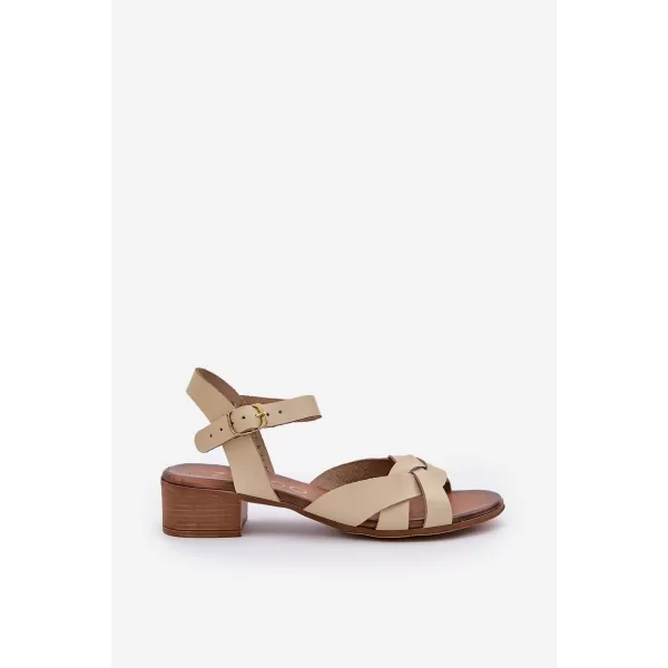  Sandale de dama ZAZOO 40372 BEJ 